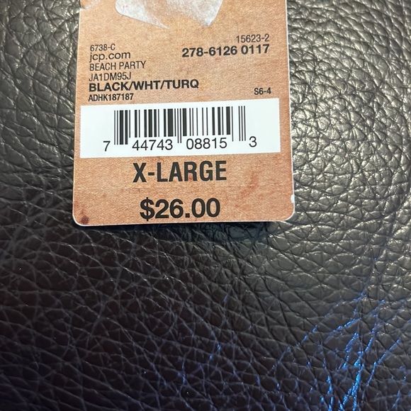 NWT Arizona Jean Company Swimsuit Bottoms size XL - Picture 5 of 7